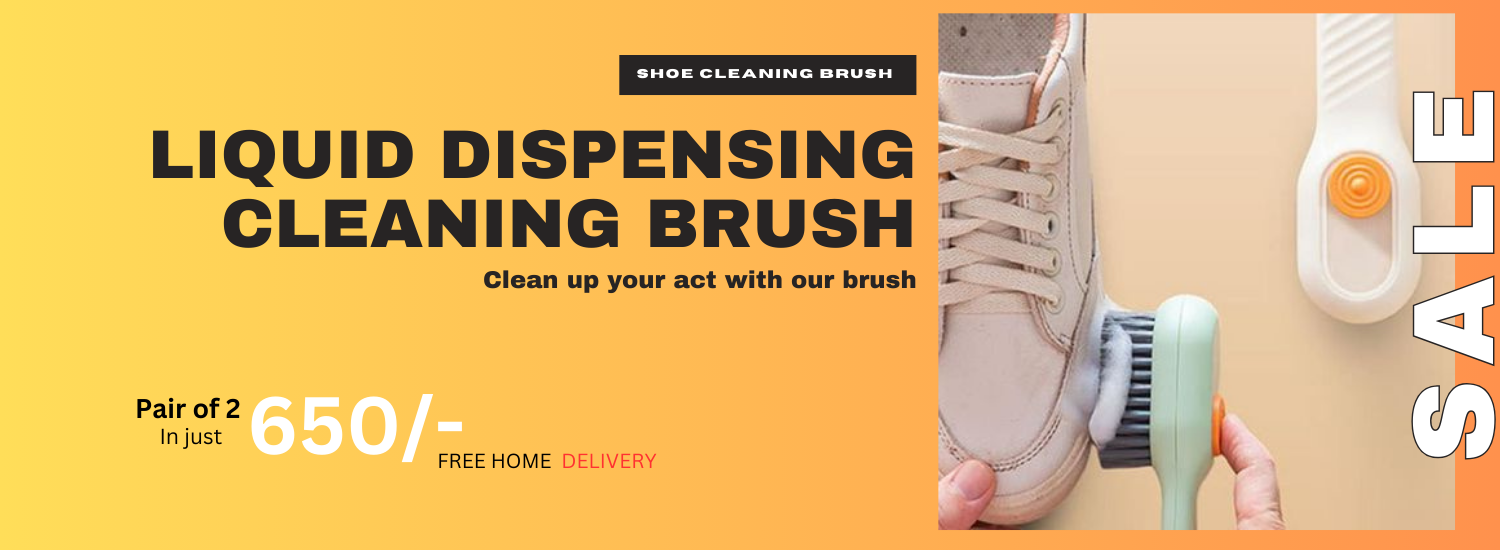 Liquid Dispensing Cleaning Brush